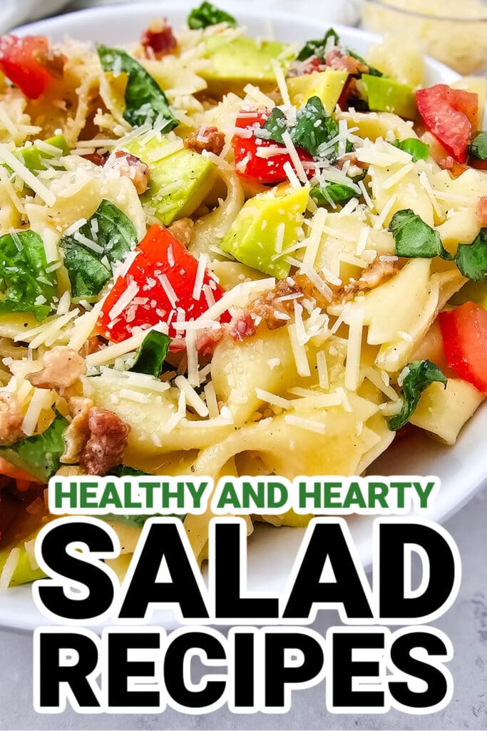 Salad Recipes-Avocado Pasta Salad