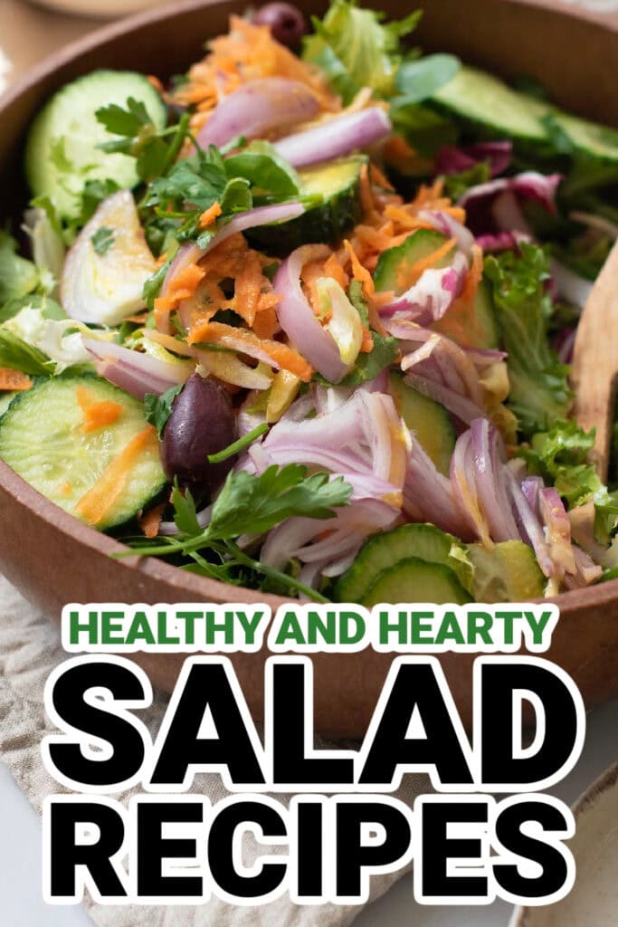 Salad Recipes-Baby Calamari Garden Salad