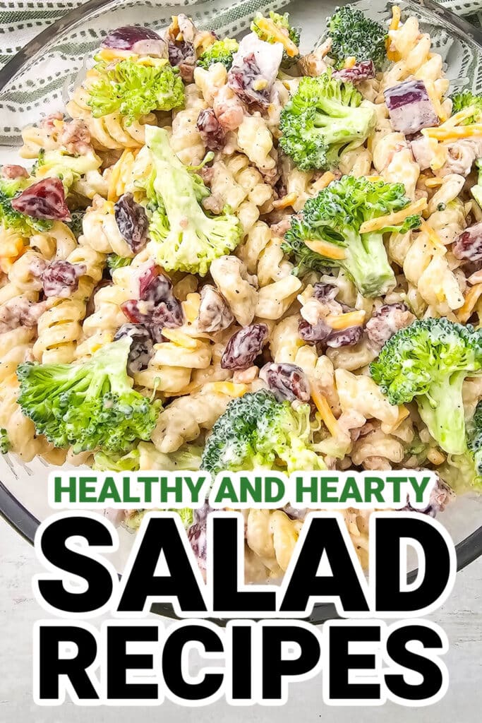 Salad Recipes-Broccoli Pasta Salad