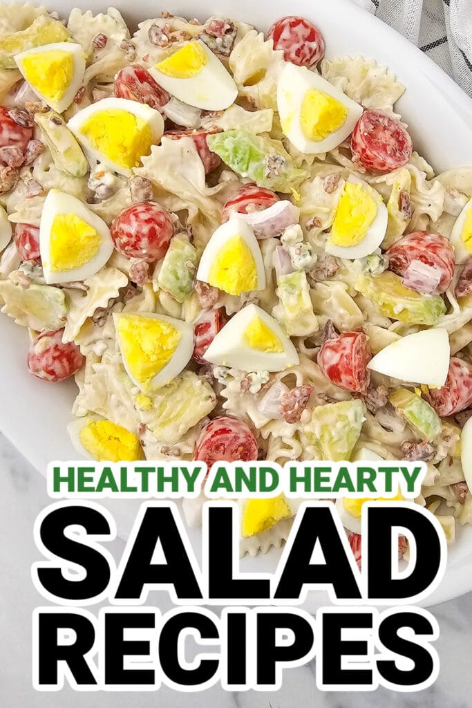 Salad Recipes-Cobb Pasta Salad
