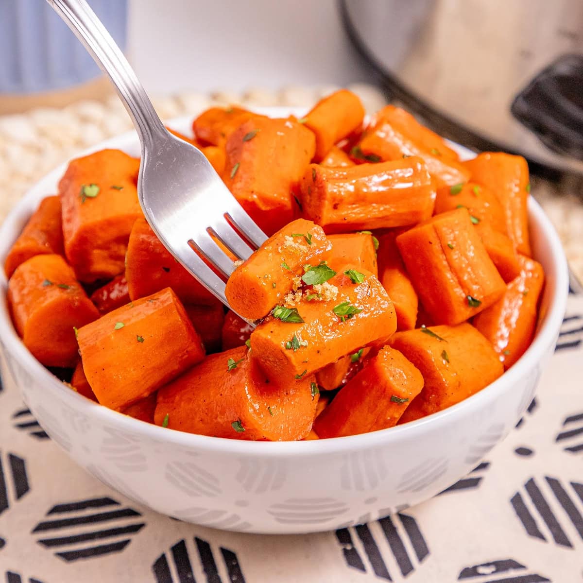 Slow Cooker Glazed Carrots featured image copy