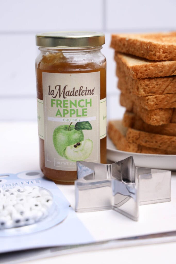 Starfish Sandwiches Process Ingredients