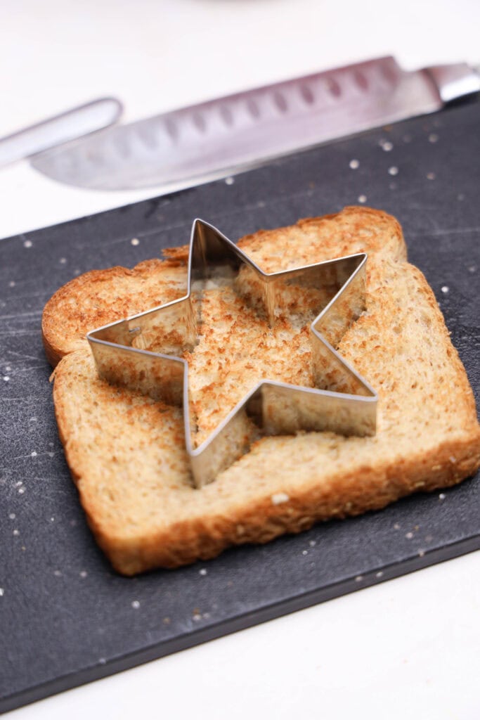 Starfish Sandwiches Process Photo