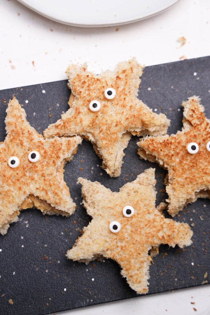 Starfish Sandwiches Process Photo