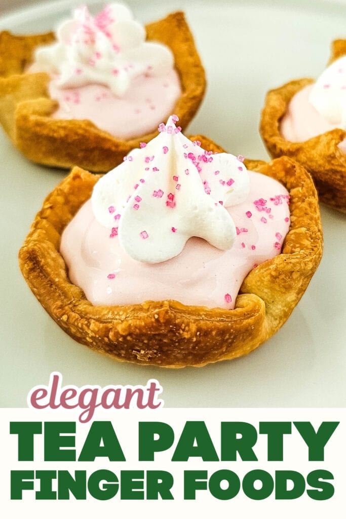 Tea Party Finger Food-Pink Lemonade Pie Bites