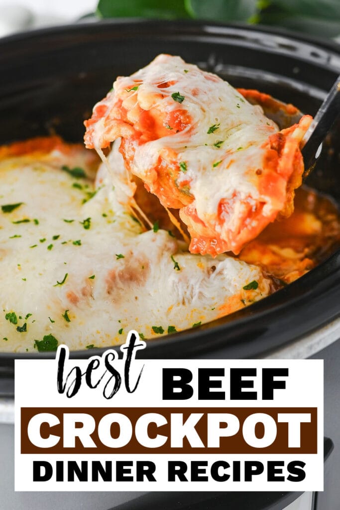 beef crockpot recipes - Crockpot Ravioli Lasagna