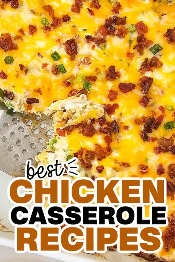 chicken casserole recipes - Cracked Out Chicken Tater Tot Casserole