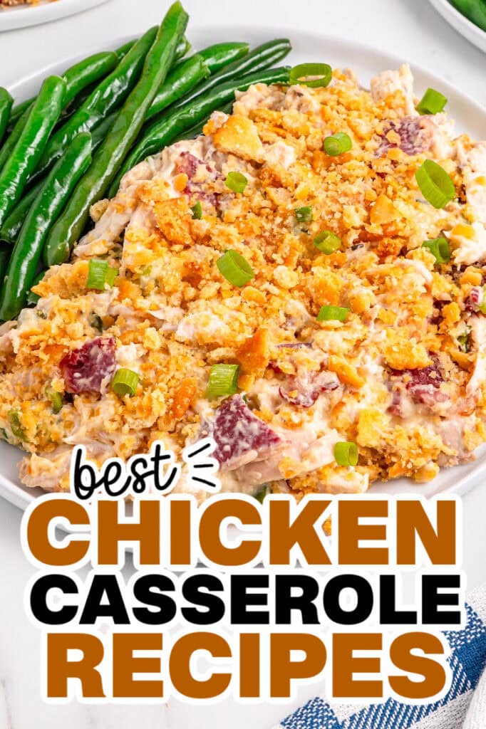 chicken casserole recipes - Ritz Cracker Chicken Casserole