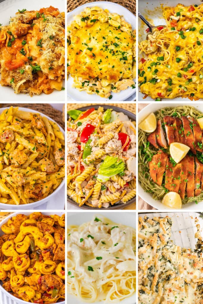 chicken pasta dinner