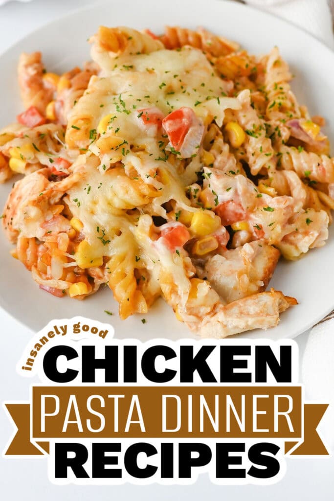 chicken pasta dinner - BBQ Ranch Chicken Pasta Bake Casserole
