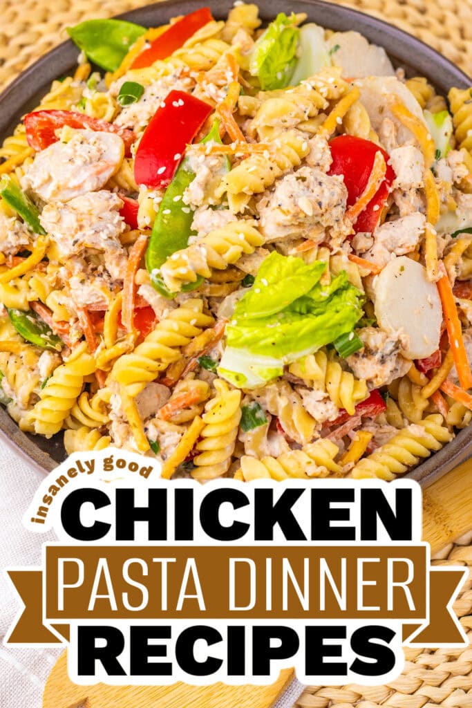 chicken pasta dinner - Chinese Chicken Pasta Salad