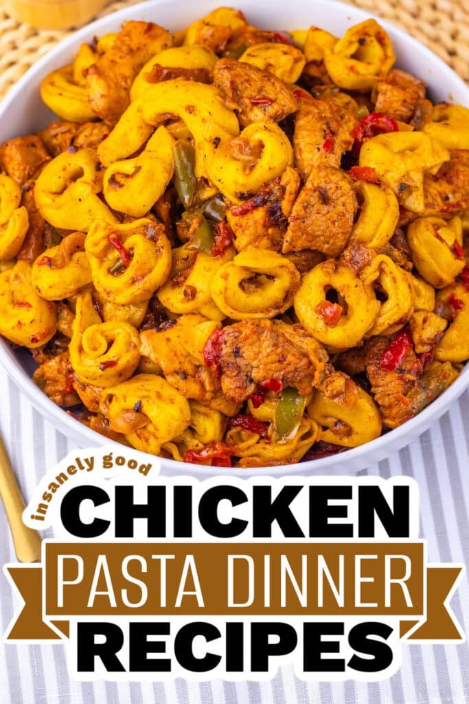 chicken pasta dinner - Southwest Ranch Chicken Tortellini