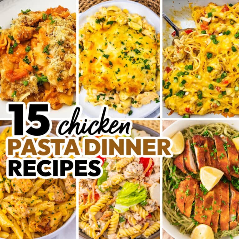 15 Chicken Pasta Dinner Recipes