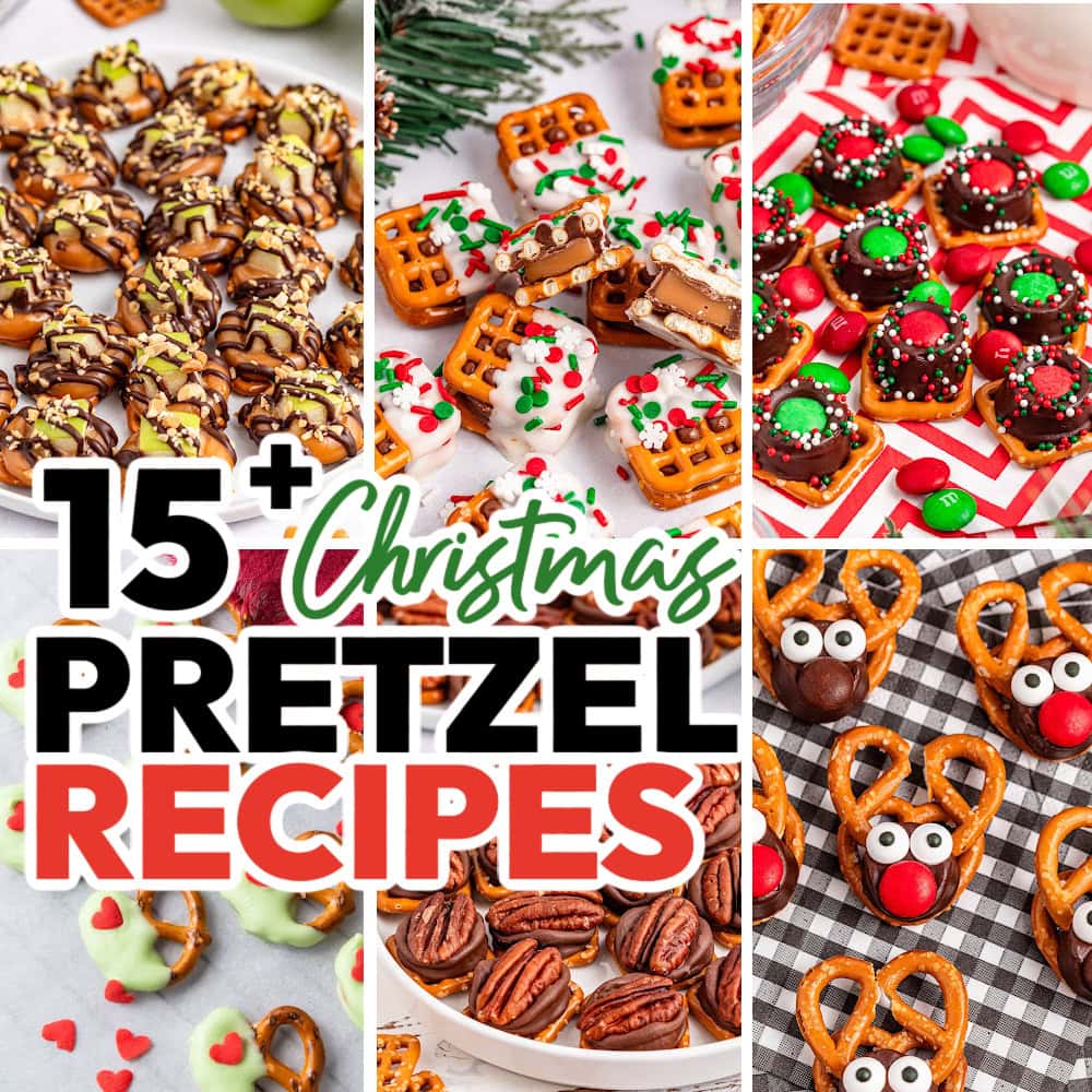 christmas pretzels recipes featured image