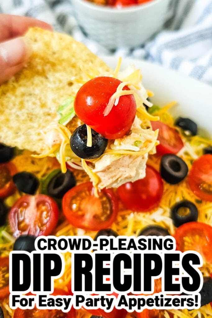 dip recipes - Classic Taco Dip