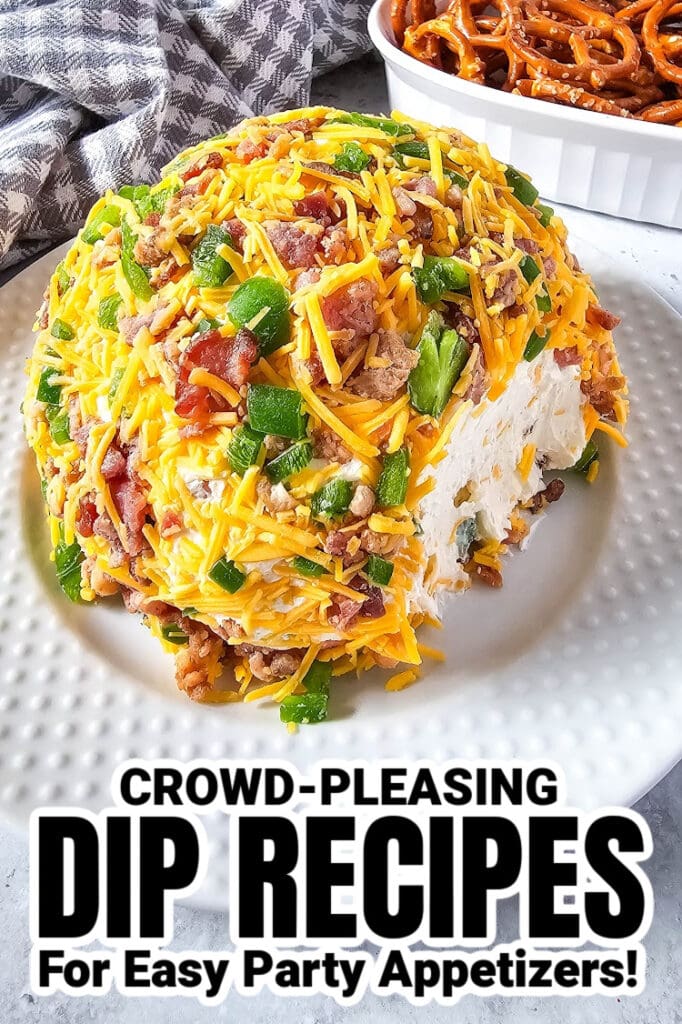 dip recipes - Jalapeno Popper Cheeseball