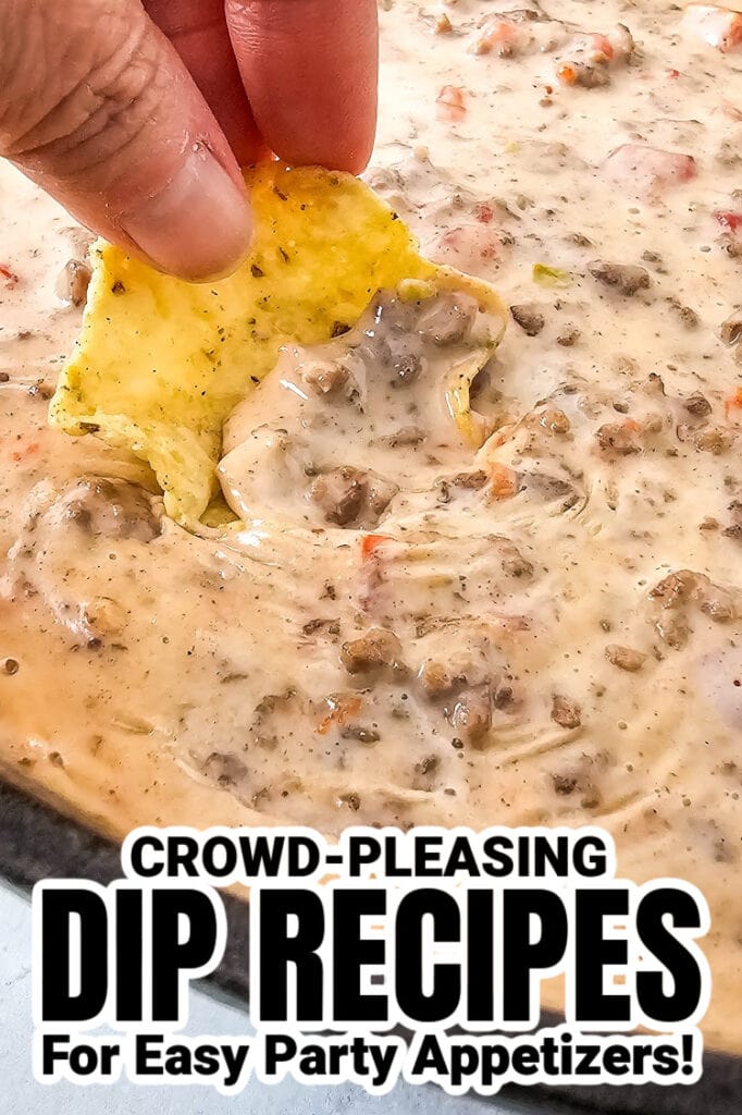 dip recipes - Queso Blanco Rotel Dip