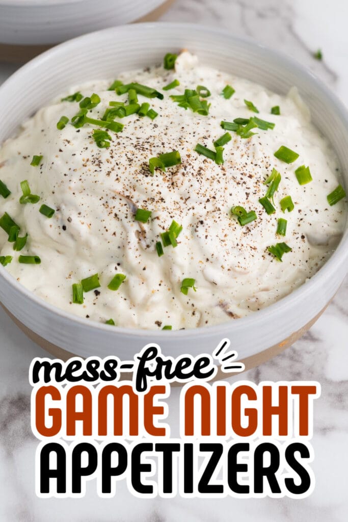 game night appetizers - Caramelized Onion Dip