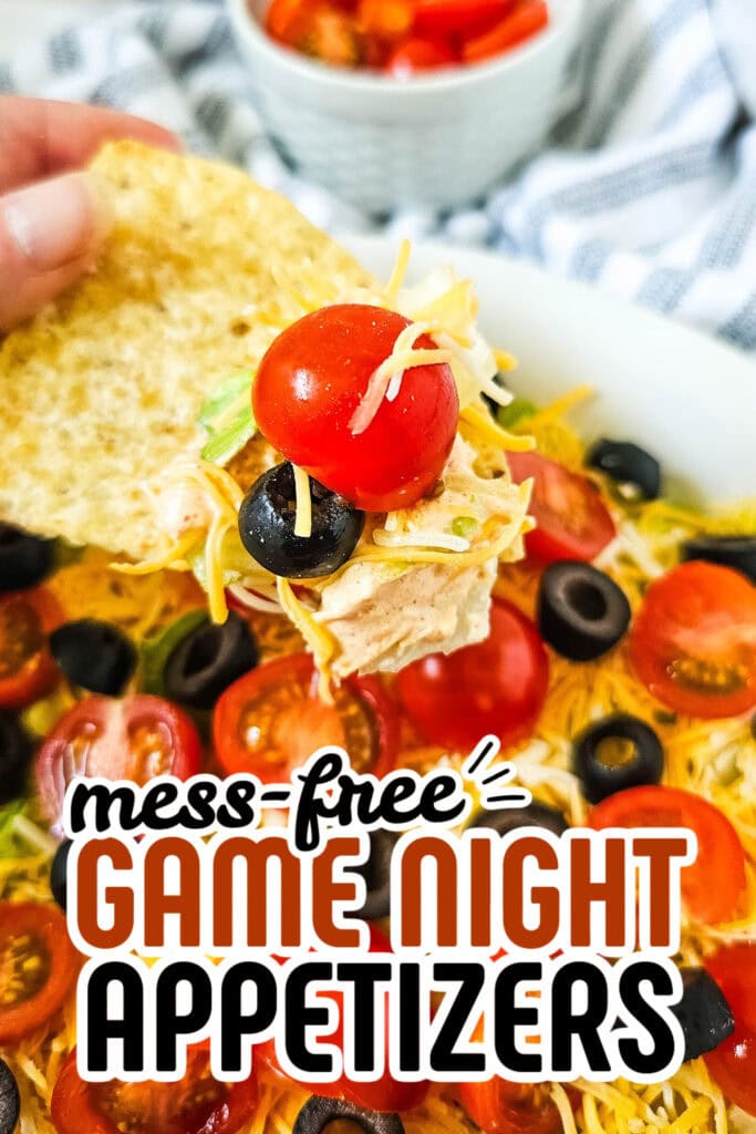 game night appetizers - Classic Taco Dip