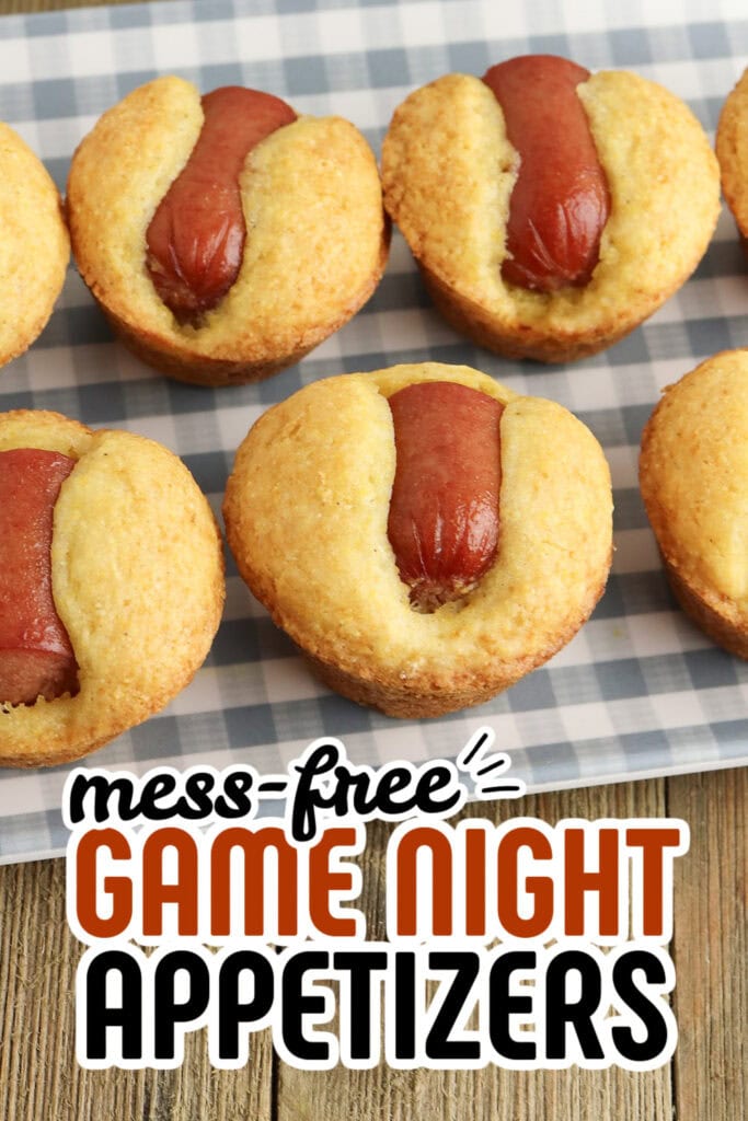 game night appetizers - Corndog Mini Muffins