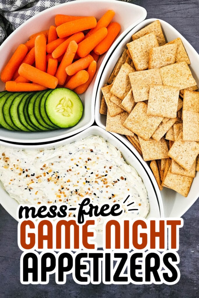 game night appetizers - Everything Bagel Dip
