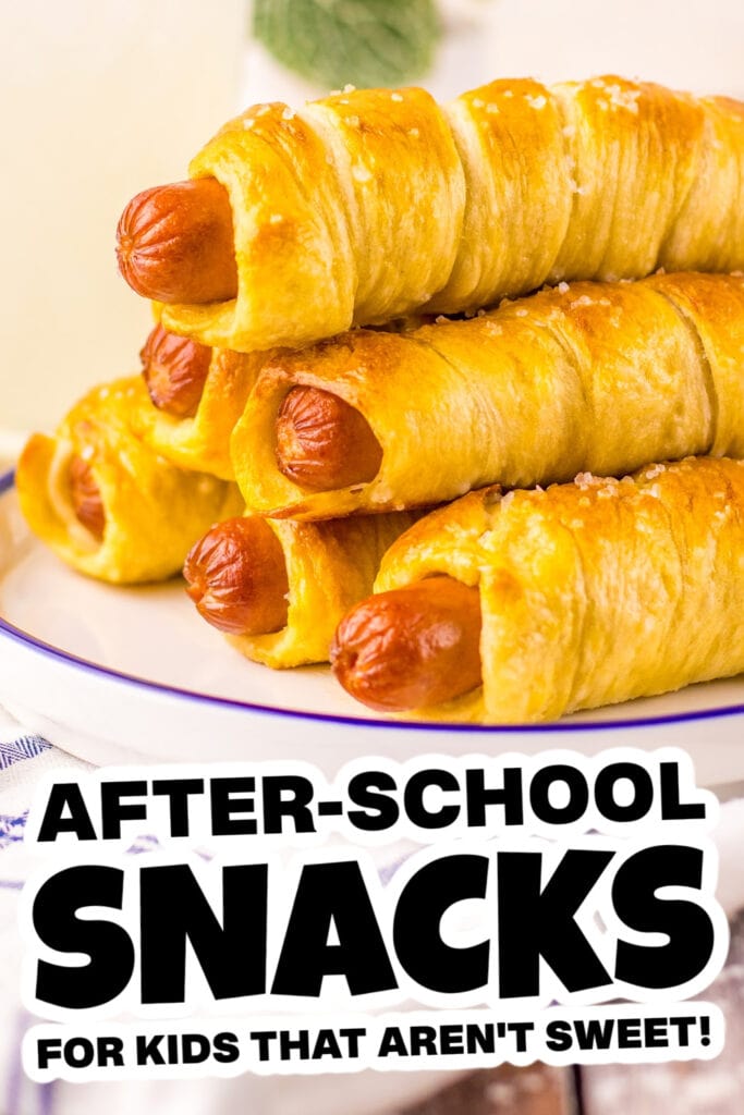 kids school snacks - Homemade Pretzel Dogs