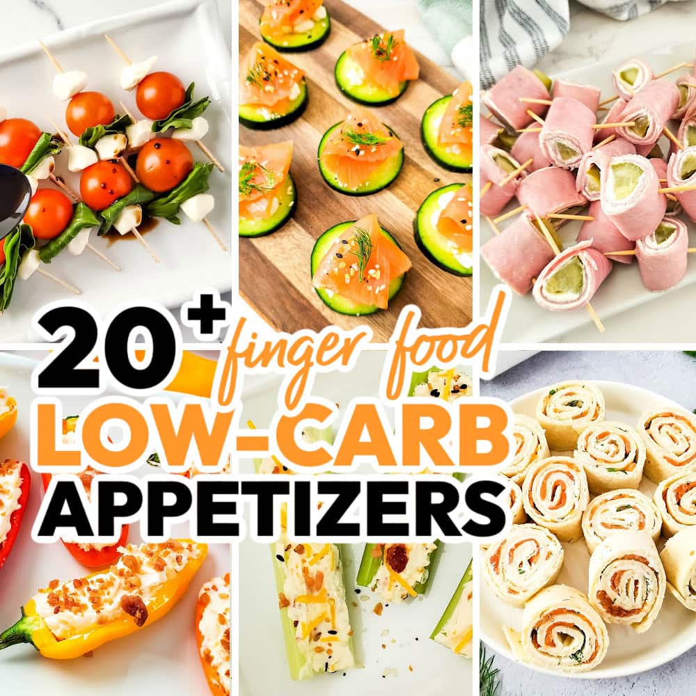 low carb appetizers_finger food featured image