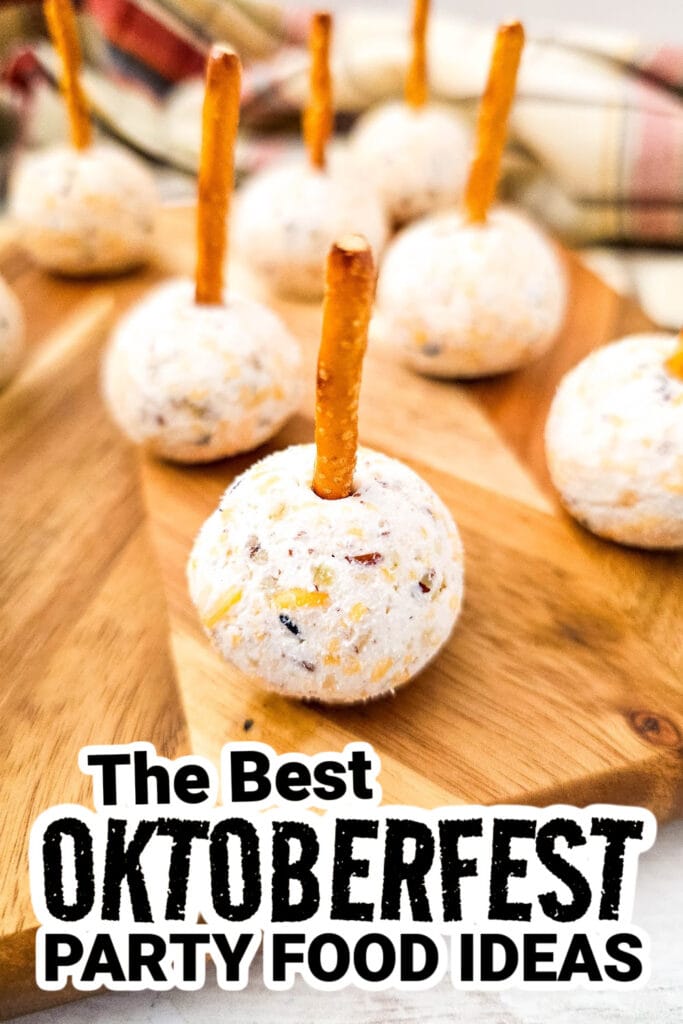 oktoberfest party foods - Cheeseball Bites