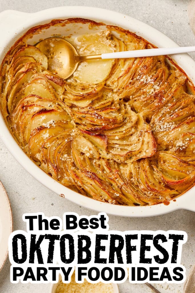oktoberfest party foods - Creamy Scalloped Potatoes
