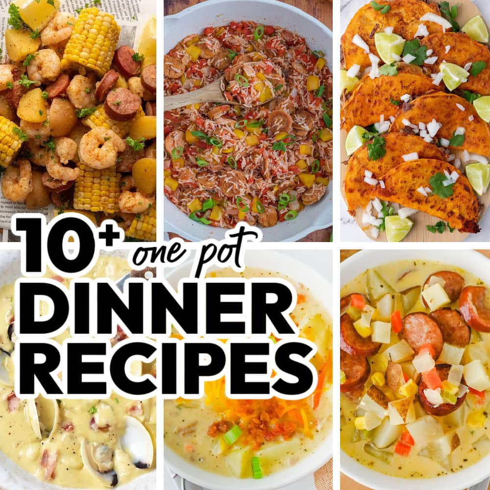 10+ Easy Weeknight One-Pot Dinners