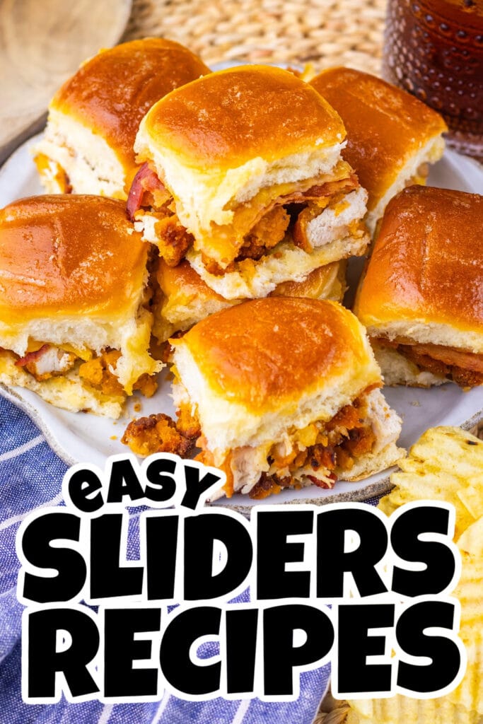 sliders recipes - Maple Butter Chicken Bacon Sliders