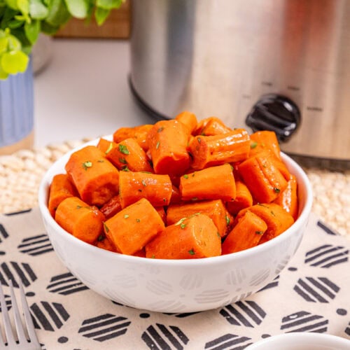 Slow Cooker Glazed Carrots
