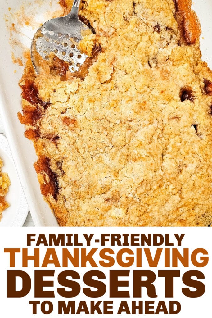 thanksgiving desserts - Apple Cobbler with Sweet Apple Pie Filling