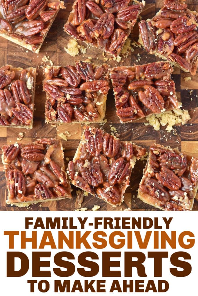 thanksgiving desserts - Old-Fashioned Pecan Pie Bars