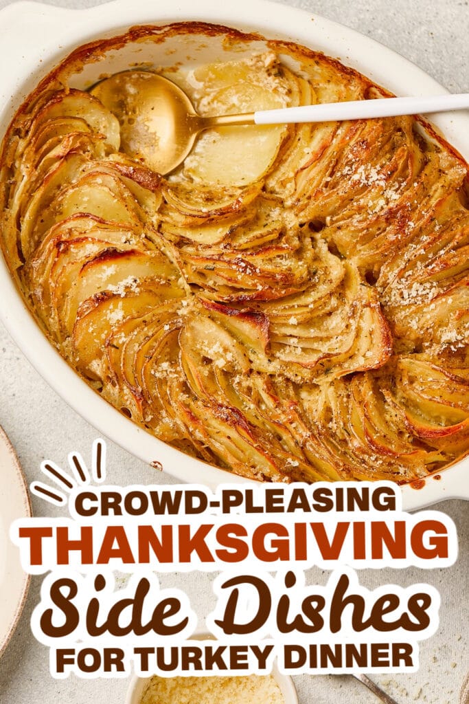 thanksgiving side dish recipes - Creamy Scalloped Potatoes