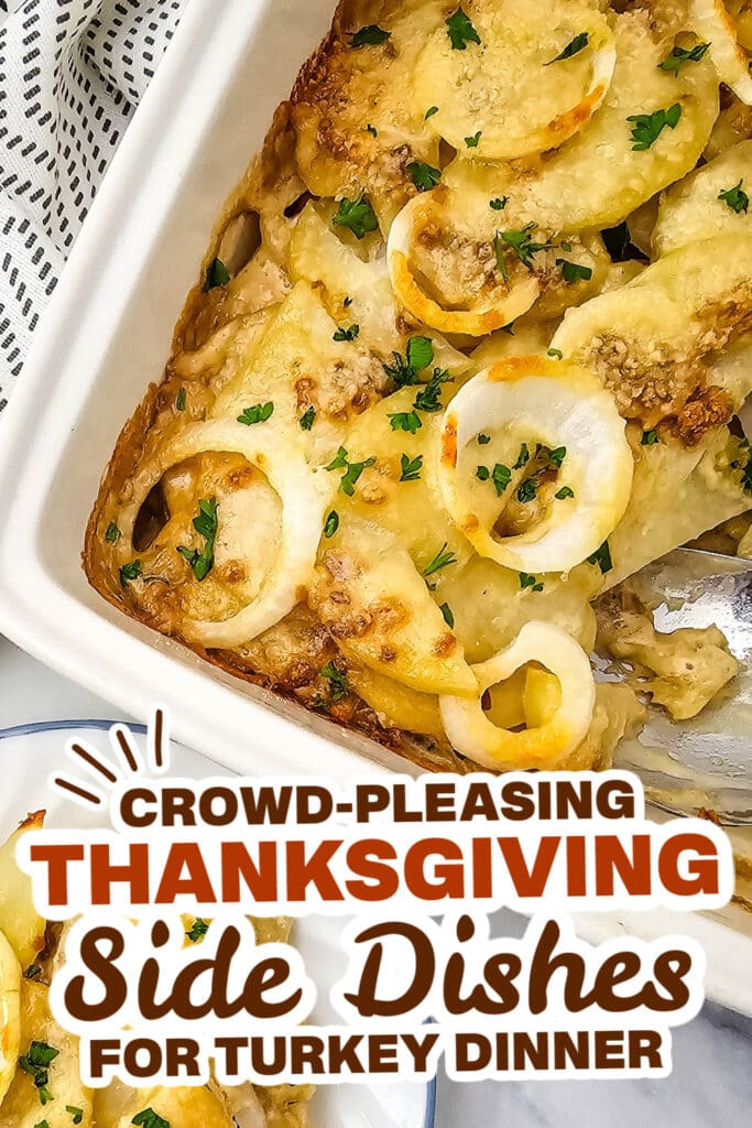 thanksgiving side dish recipes - French Onion Potato Bake