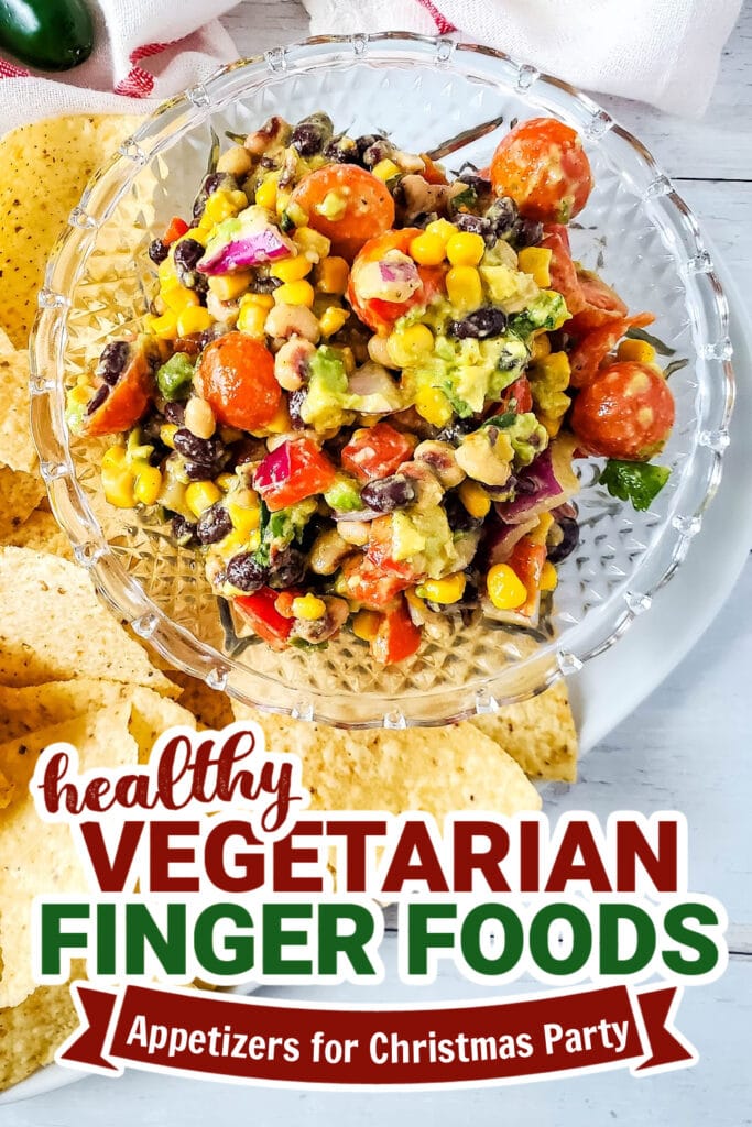 vegetarian appetizers for christmas party - Cowboy Caviar Dip