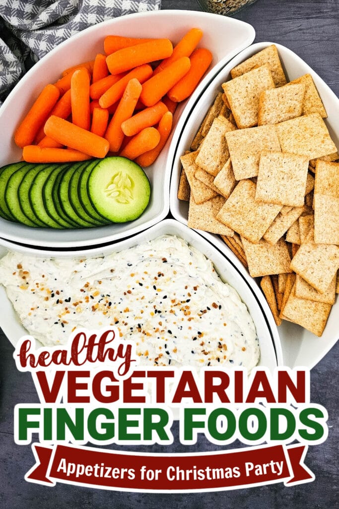 vegetarian appetizers for christmas party - Everything Bagel Dip