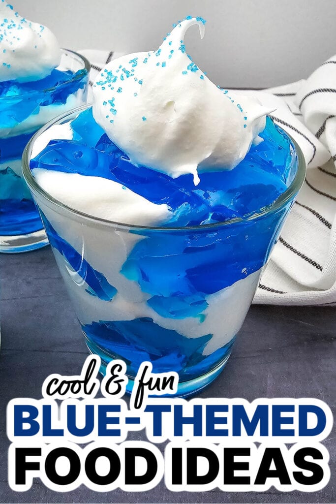 Blue Food Ideas-Blueberry Cloud Mousse