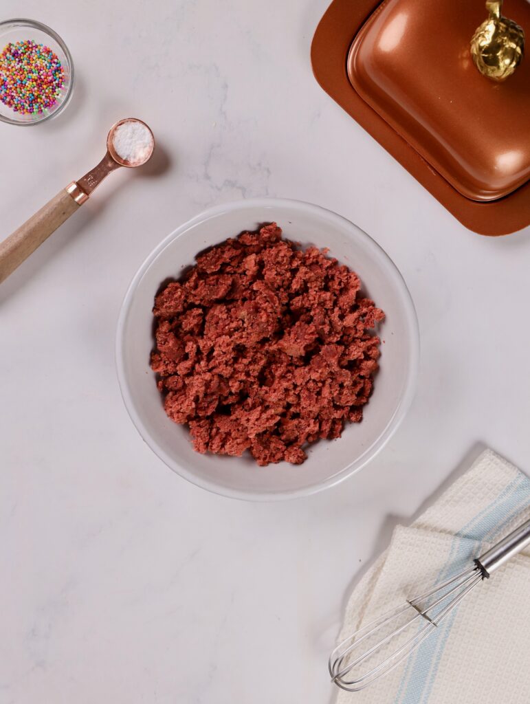 Red Velvet Cake Pops Process Photo