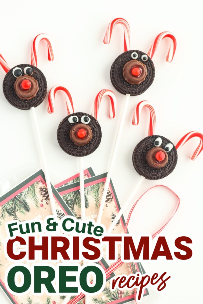 Christmas Pretzels-Reindeer Oreo Pops