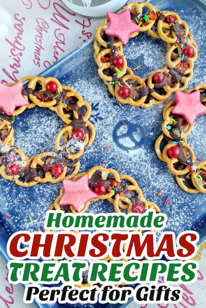 Gifting Christmas Treats- Christmas Wreath