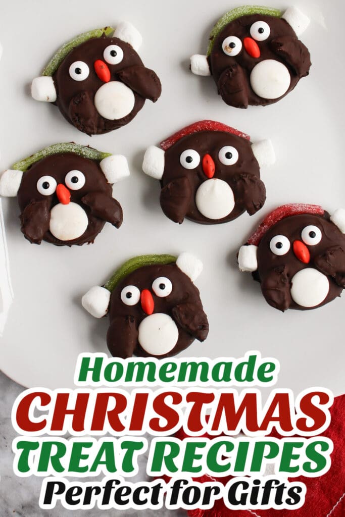 Gifting Christmas Treats-Winter Penguin Oreos