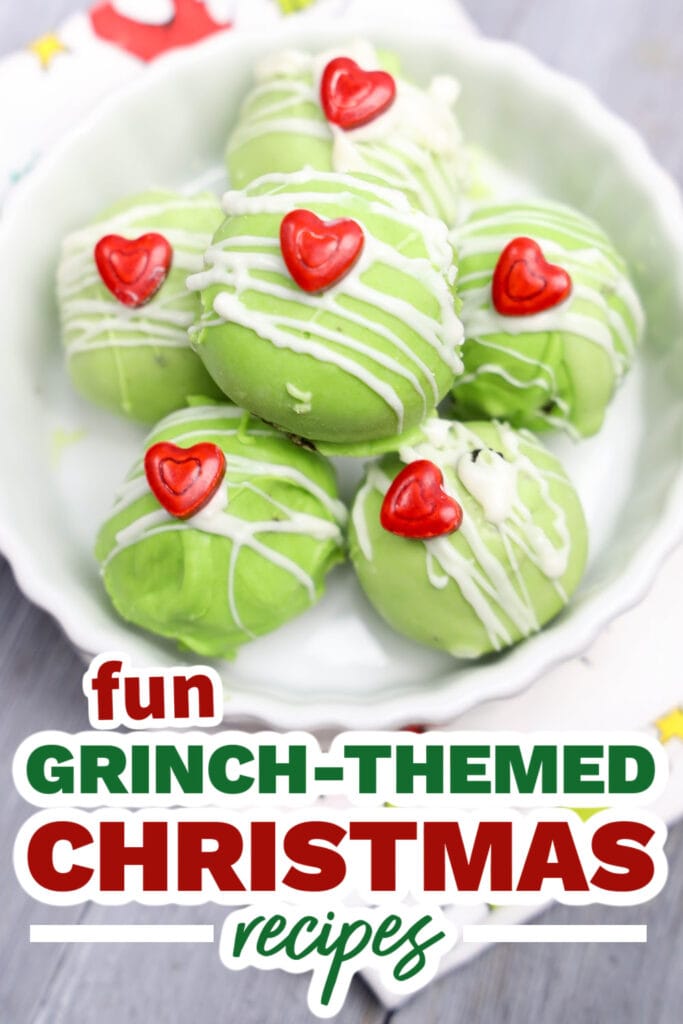 Grinch-Themed Christmas Recipe-Grinch-Themed Oreo Balls