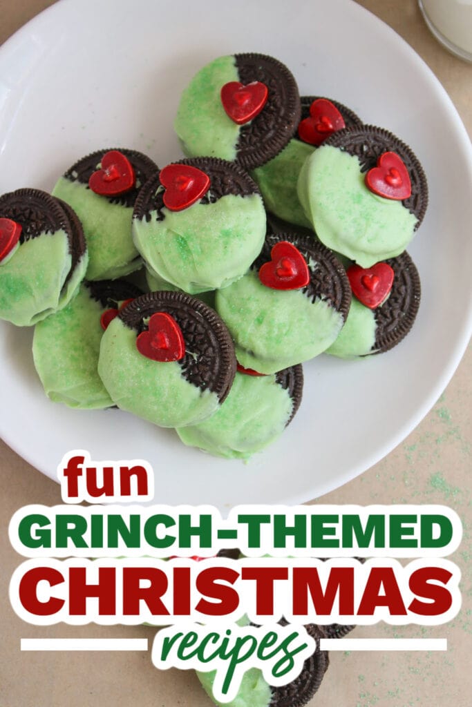 Grinch-Themed Christmas Recipe-Grinch-Themed Oreos