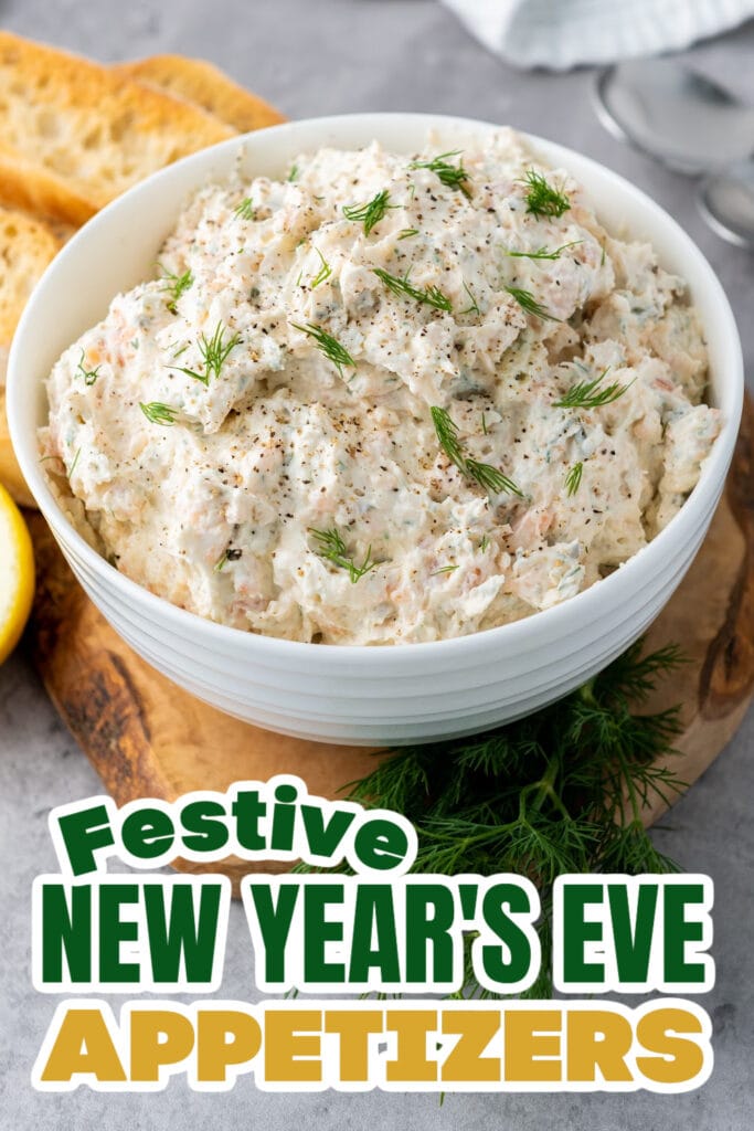 New Years Appetizers-Smoked Salmon Dip