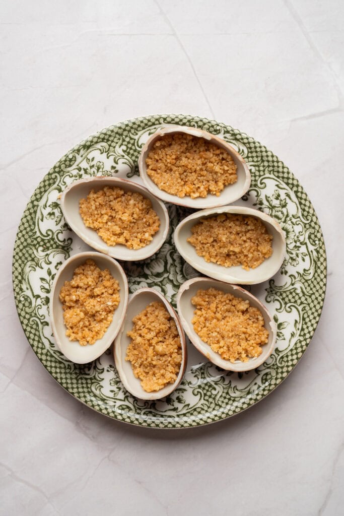 No-Bake Easter Egg Cheesecakes Process Photo