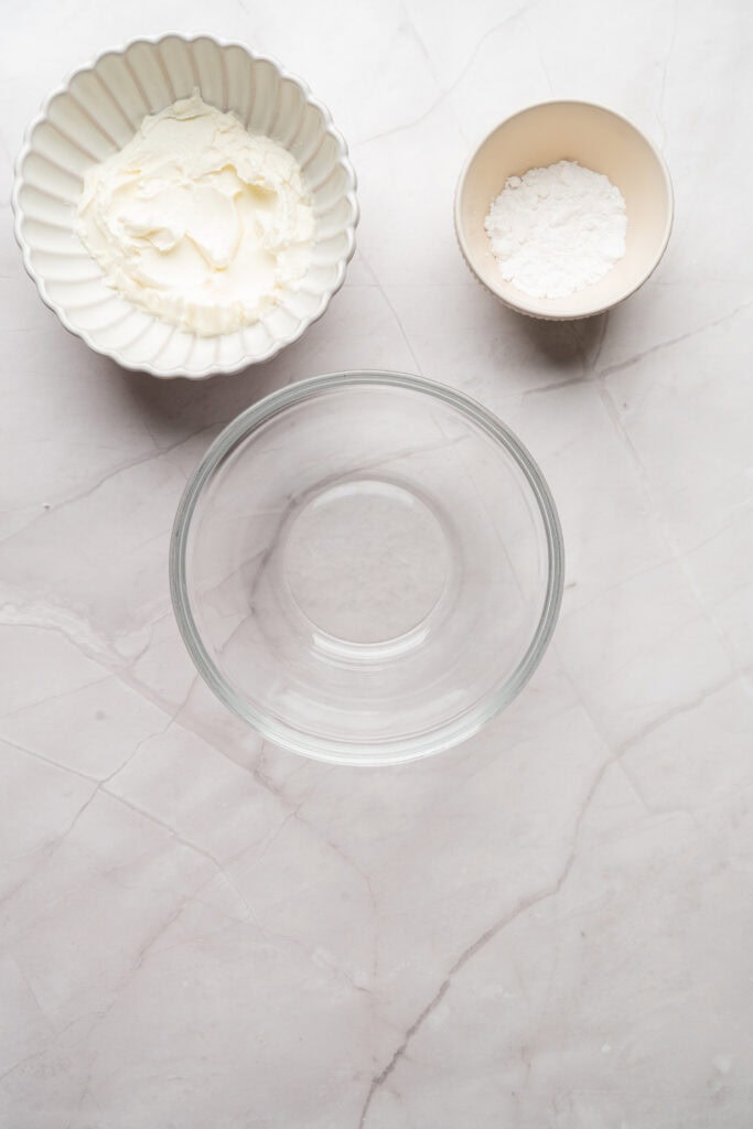 No-Bake Easter Egg Cheesecakes Process Photo
