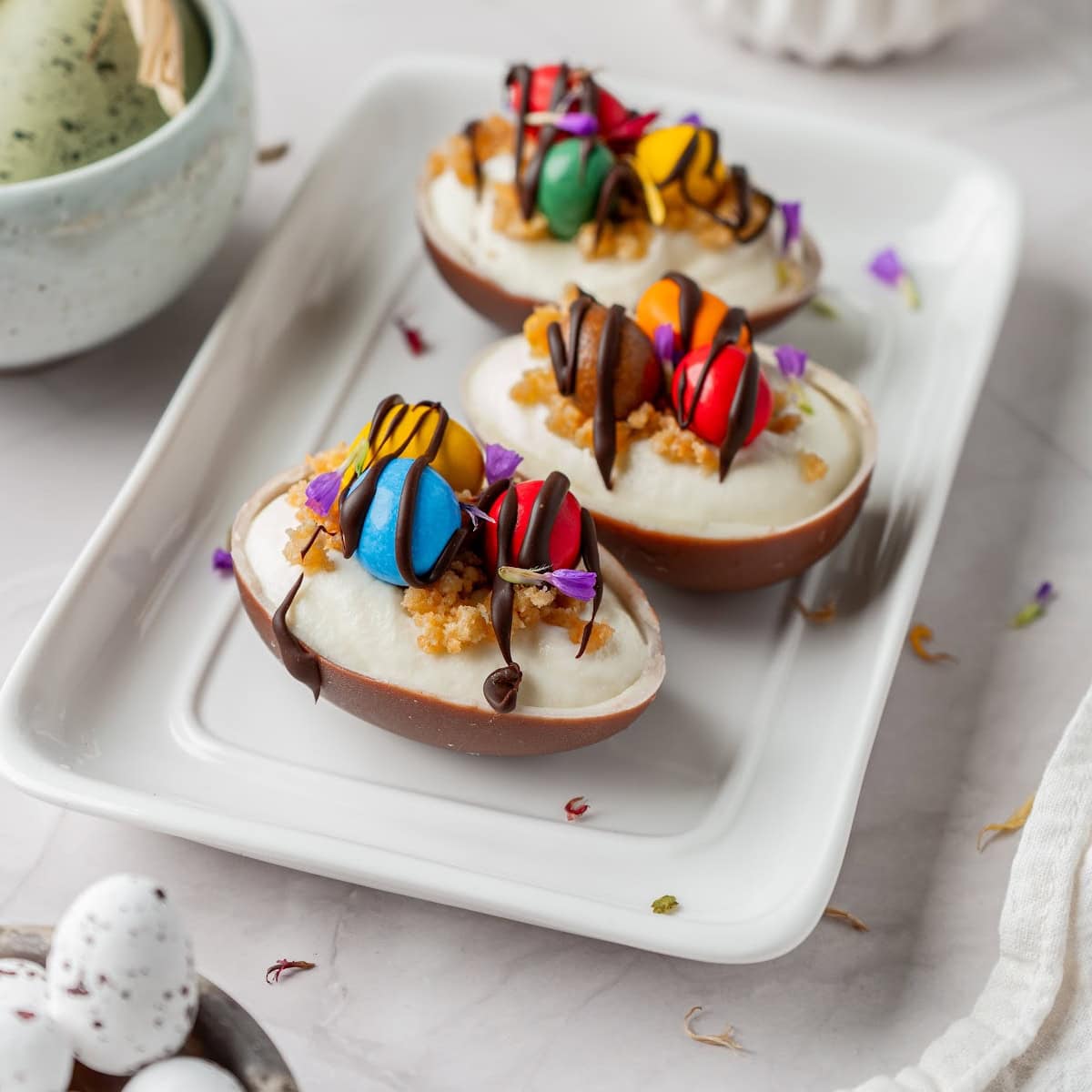 No-Bake Easter Egg Cheesecakes featured image copy