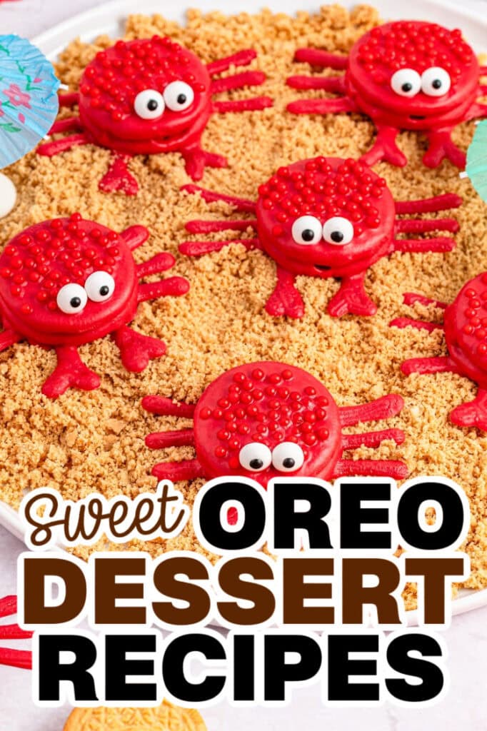 Oreo Dessert Recipes -Oreo Crabs